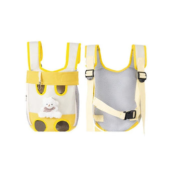 Pet Carrier Backpack - Front and Back View