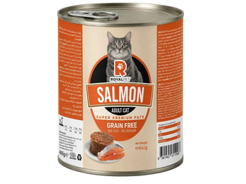 RoyalPet Salmon Adult Cat Super Premium Pâté Grain Free 400g