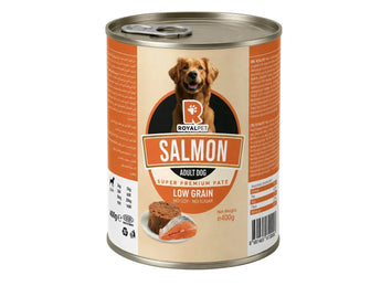 RoyalPet Salmon Adult Dog Super Premium Pâté Low Grain 400g