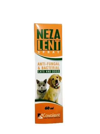 Nezalent Spray – Anti-Fungal & Bacterial Spray for Cats & Dogs 60ml