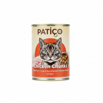 Patiço Chicken Chunks Wet Cat Food 400g
