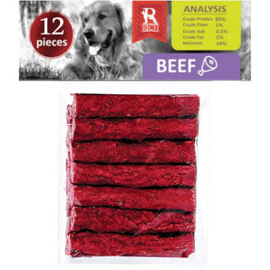 Rich Beef Chew Bones for Dogs (12 pieces)