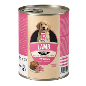 RoyalPet Lamb Puppies Super Premium Pâté Low Grain 400g