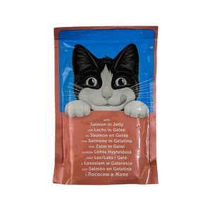 PURINA FELIX Wet Cat Food Pouch With Salmon In Jelly 100 g