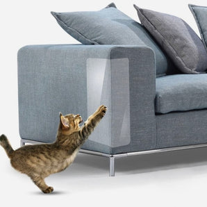 Cat Anti-Scratch Sticker (60cm-80cm-100cm) (Navy Blue-Grey)