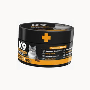 K9 Cats Omega Skin & Coat Wild Alaskin Salmon Oil (60 Soft Chews)