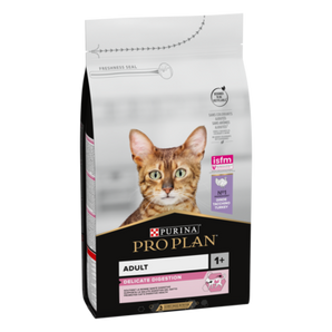 Purina Pro Plan Adult Delicate Digestion, Dry Cat Food with Turkey 400g