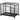 Folding Design Metal Dog Crate & Heavy Duty Kennel with Removable Tray (110*100*125m)