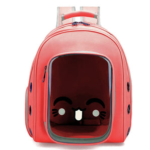 Pet Transparent Cat/Pet Bag Pet Carrier Backpack Puppy Kitty
