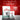 Two bags of Royal Canin Satiety weight management cat food on a red background with promotional text.