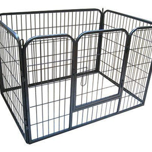 Folding foldable Dog Kennel Both Indoor Outdoor Use Collapsible Design (120*60*70m)