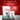 Two Royal Canin Satiety weight management pet food packages on a red background with promotional text.