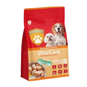 PROPAWS Vital Care Dry Food For Adult Toy and Small Dogs Breeds 1.5 Kilogram