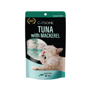 Catsome Grain Free Creamy Cat Stick Tuna With Mackerel