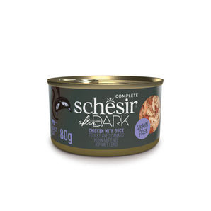 Schesir After Dark Chicken With Duck in broth 80g in can