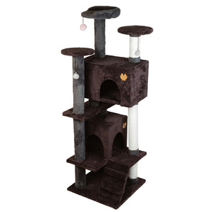 large luxury cat scratch tree cat tree tower Furniture Scratch Post modern cat tree for Kittens Pet House Play