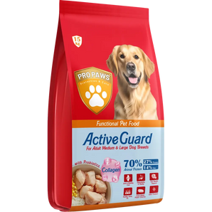 PROPAWS Active Guard Dry Food For Adult Medium & Large Dogs Breeds 15 Kilogram