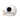 White pet litter box with a cat on a white background