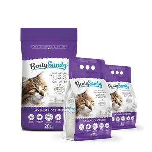 Benty Sandy Clumping Litter Lavender scented