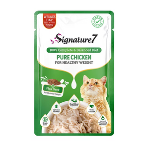 Signature 7 Pure Chicken with Flax Seed For Healthy Weight (Wednesday) 50g