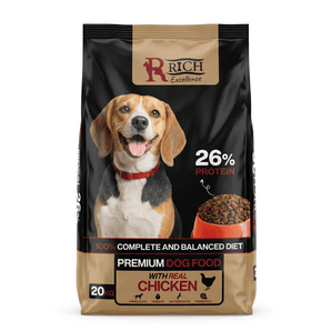 Rich Excellence Dogs Dry Food With Real Chicken 20kg