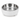 White Himalaya stainless steel pet bowl