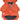 Pawstar 2XLarge Orange Raincoat
