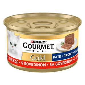 Purina Gourmet Gold Beef pate 85g
