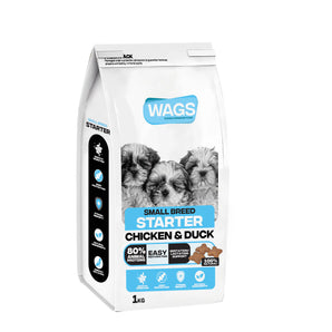 Wags Small Breed - Starter 1kg