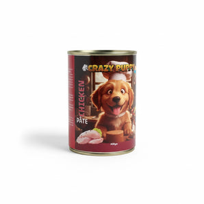 Crazy Puppy Wet Food - Chicken Pâté 400g