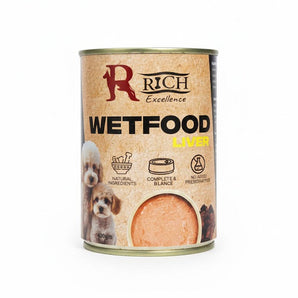 Rich Excellence Liver Wet Dog Food 400g | Nutritious & Tasty Meal