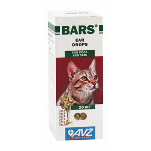 Bars Pet Ear Drops 20ml