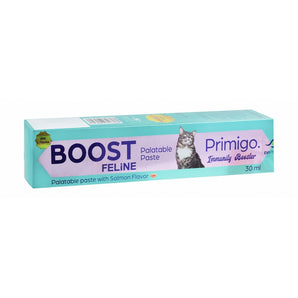 Primigo Immunity Booster Boost Feline Palatable Paste With Salmon Flavor For Cats - 30ml